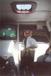 Boarding the bus again